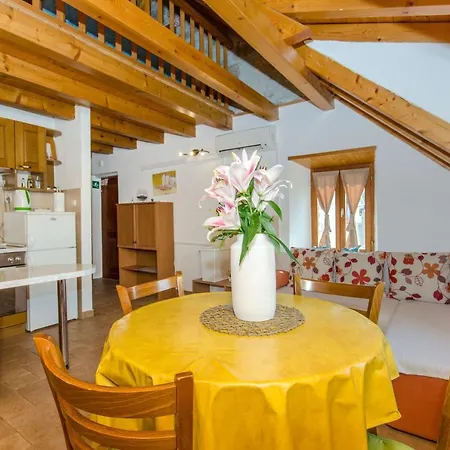 Stone Rose In Center